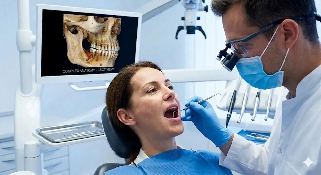 Лікування анатомічно складних каналів